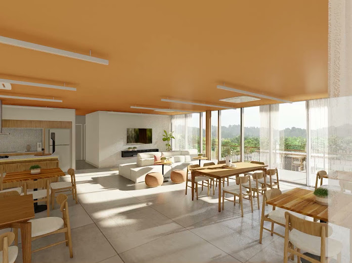 Lounge do clube