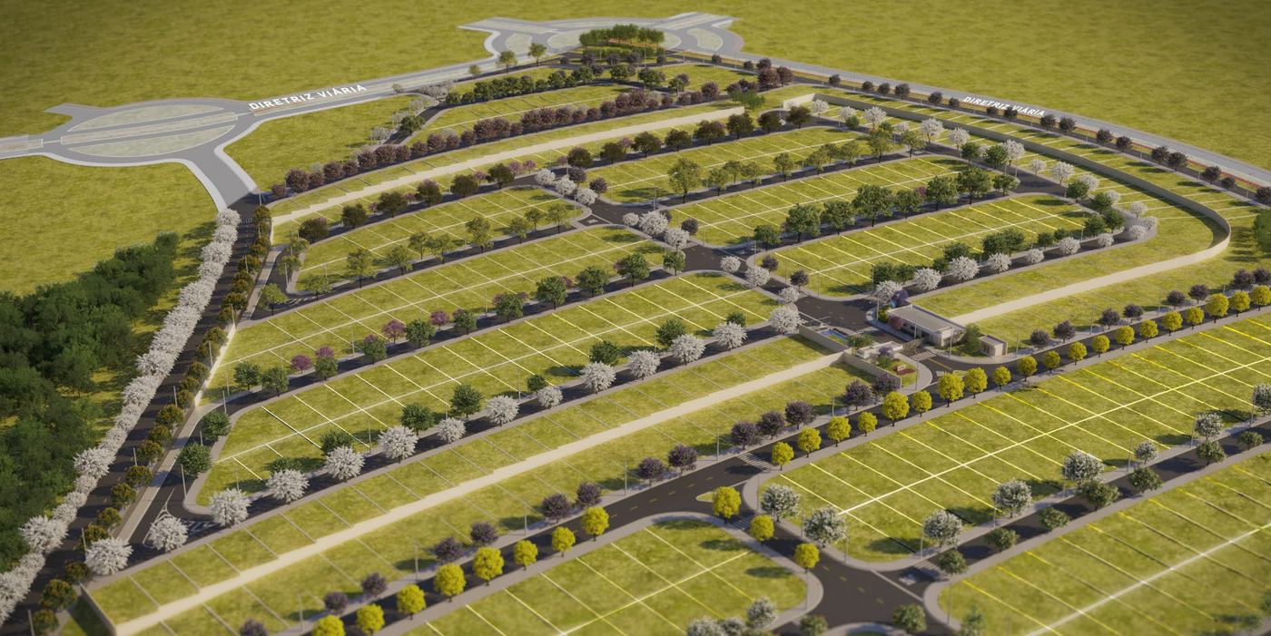 Terreno 451,47 m² no Alto do Belvedere | Quadra 093, Lote 013 | Condomínio fechado