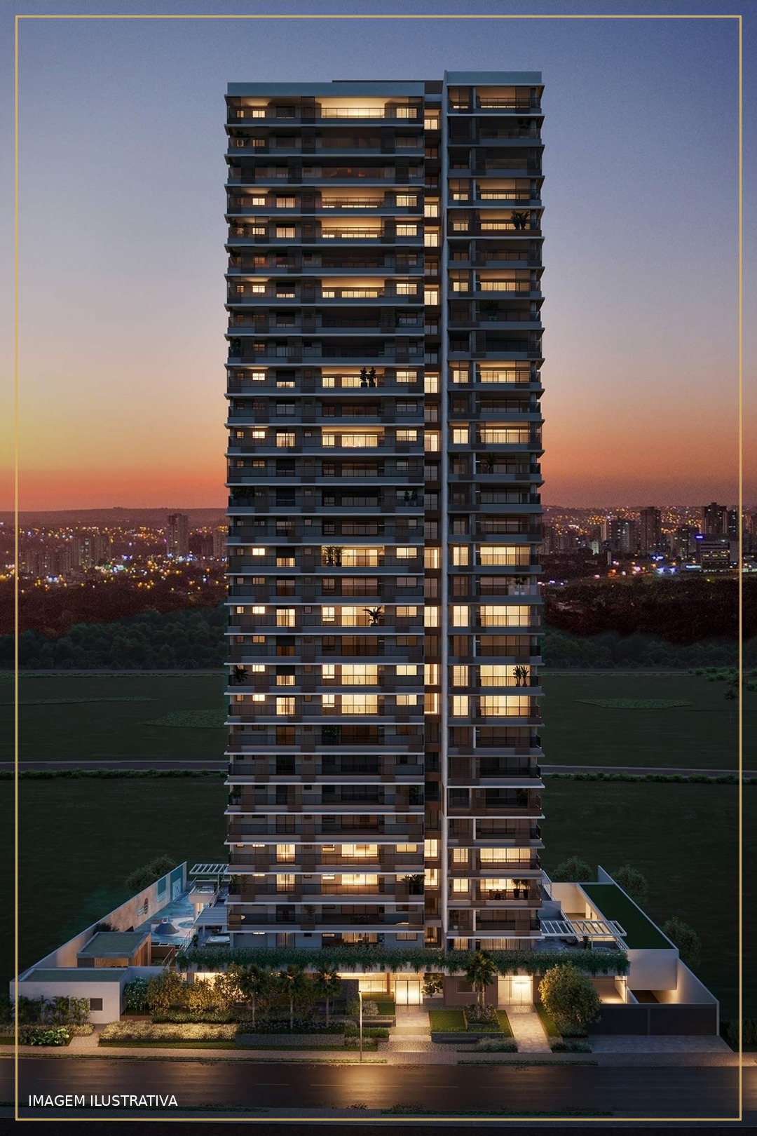 Apartamento 283 m² no Cidade de Barcelona, Ilhas do Sul, Ribeirão Preto | Unidade 022
