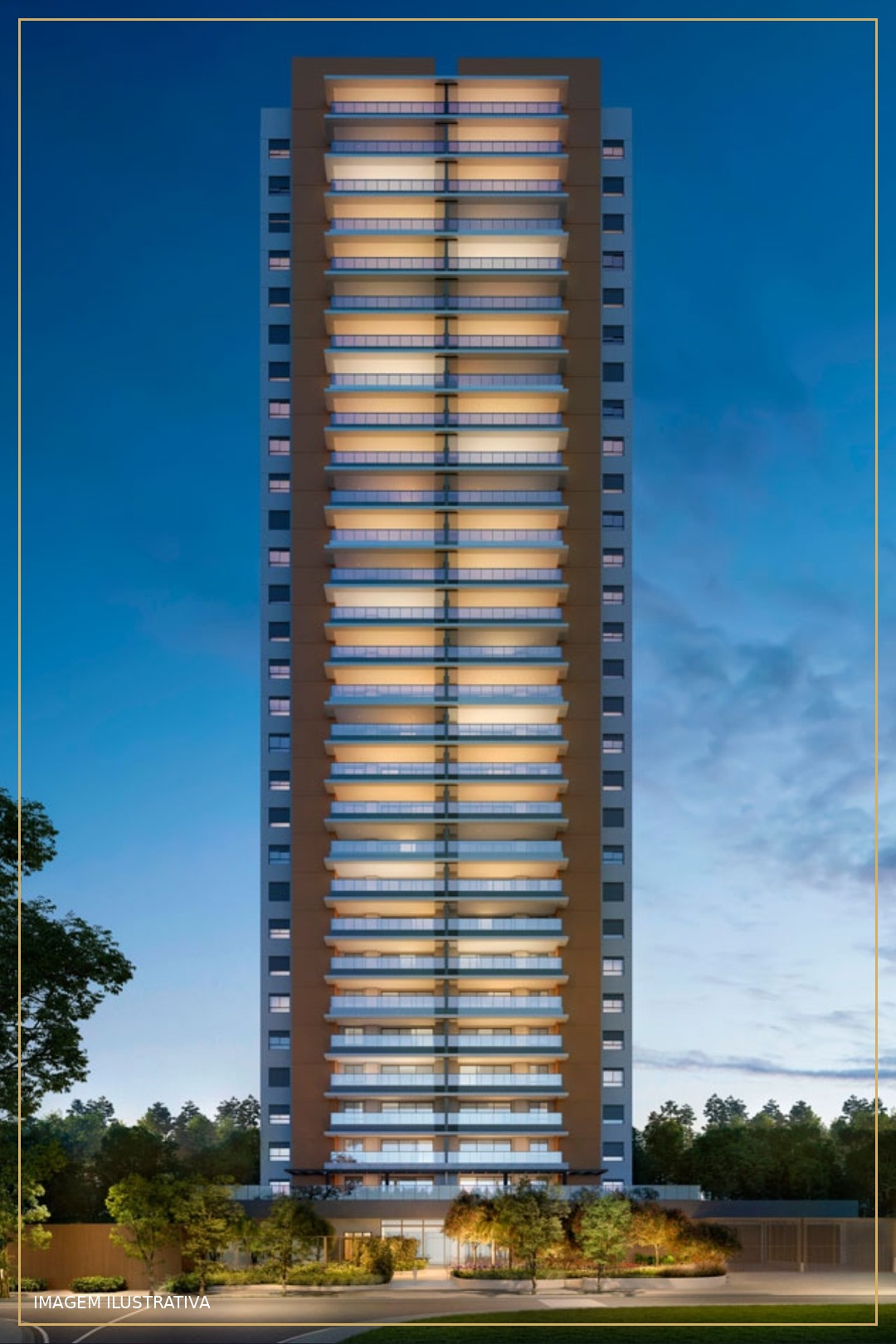 Apartamento 204 m² no Cidade de Milão, Ilhas do Sul, Ribeirão Preto | Unidade 51