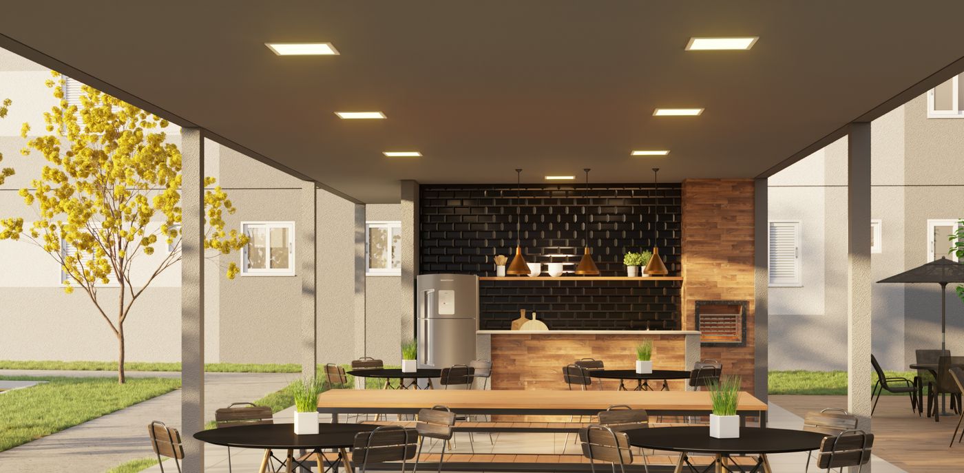 TopLife Los Angeles | Bloco Q, apartamento 22, 2 dormitórios, 39,21 m² | Planalto Verde