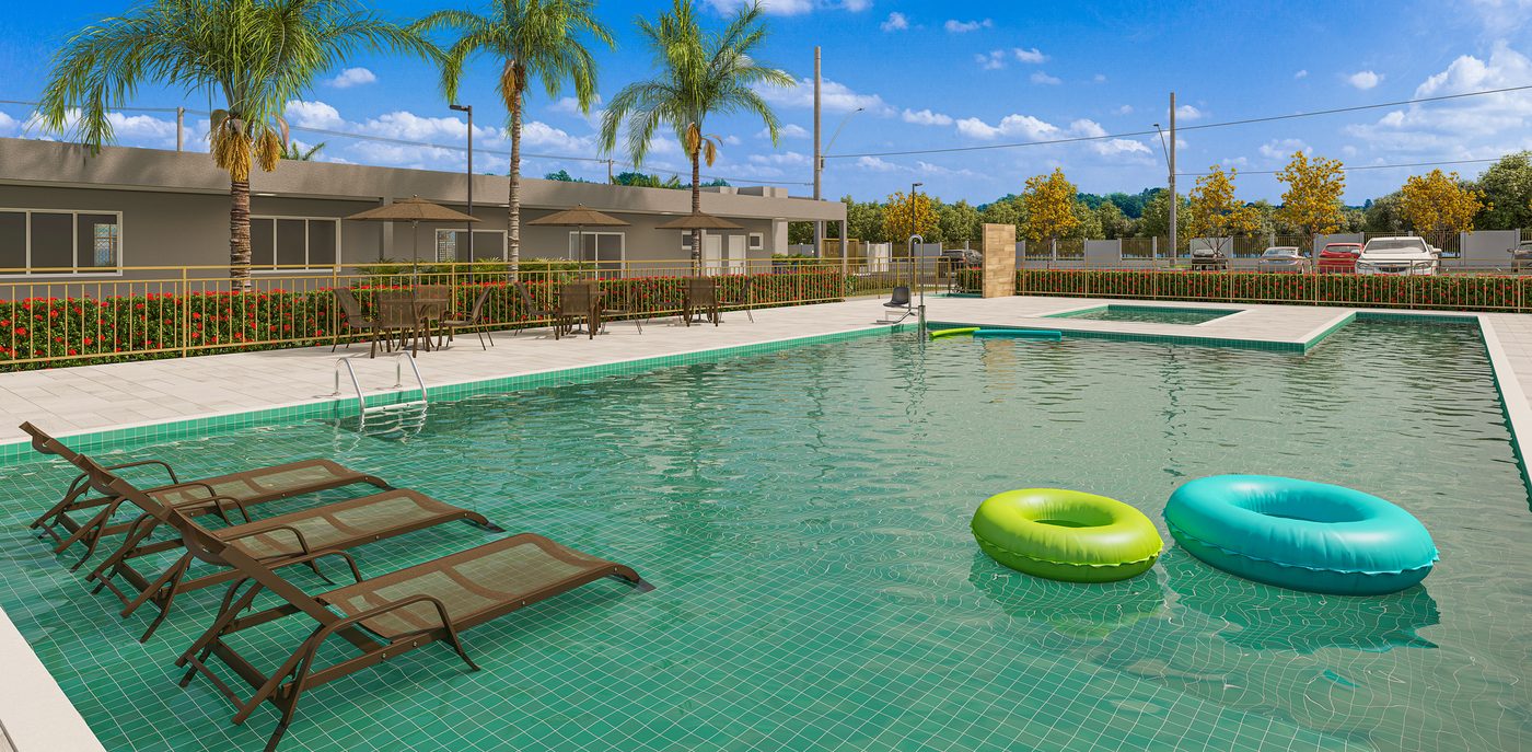 TopLife Nova Iorque | Bloco 19, apartamento 21, 2 dormitórios, 39,21 m² | Parque dos Lagos