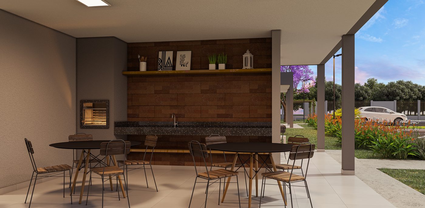TopLife Nova Iorque | Bloco 20, apartamento 13, 2 dormitórios, 39,21 m² | Parque dos Lagos