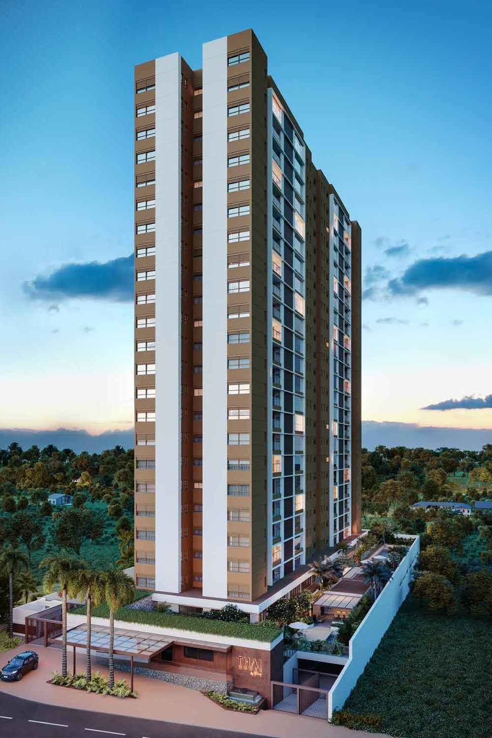 Apartamento 2 suítes 92 m² no Thai Homes by Tarraf, Ilhas do Sul, Ribeirão Preto | Unidade 044A — foto 1